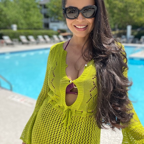 LANAI Crochet Swimwear Cover-Up - Picture 4 of 4